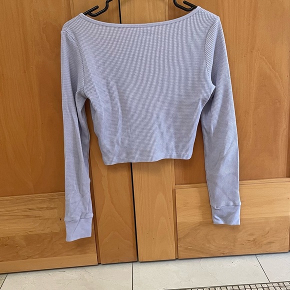 TNA Wafflex Scoopneck Notch Longsleeve - Picture 3 of 5